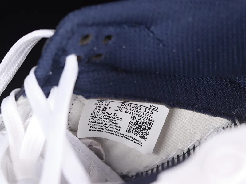 All Categories Nk SB Dunk Series Nk SB Dunk Low Low-top Sneakers Nk SB Dunk Low "Navy Blue" Navy Blue Color SB Smashed Backboard Fashion Casual Sneakers DD1503-115